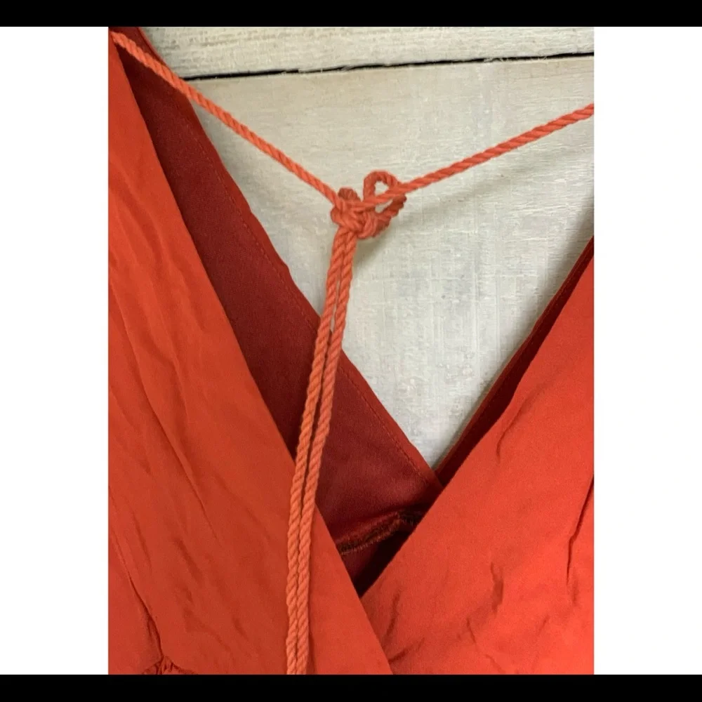 Dark pumpkin summer dress - Picture 6 of 6